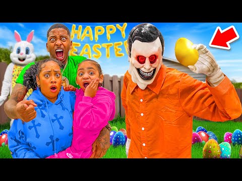 MR CREEPY EYES CAME BACK AND RUINED OUR EASTER PARTY…….