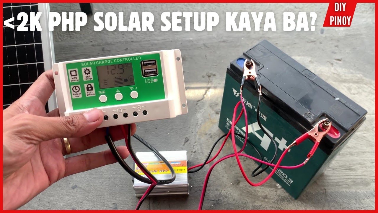 Budget Solar Panel Setup for Small Appliances ☀️