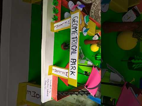 #projectofmaths Geometrical Park by Nilavlina art and craft #lyrics_Ranjha