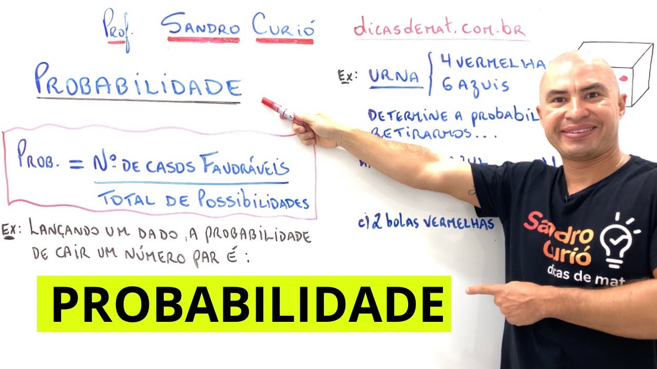 Probabilidade Matemática: Os Assuntos Mais Frequentes em Provas 📚