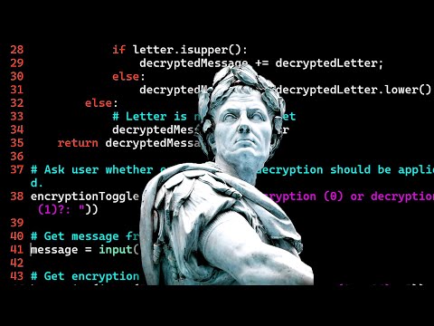 Encrypt Messages Like a Roman Emperor | Coding Caesar's Cipher in Python