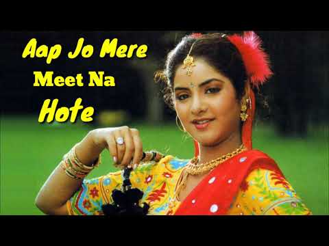 Aap Jo Mere Meet Na (HD) | Geet Songs | Divya Bharti | Avinash Wadhavan | Lata Mangeshkar. March