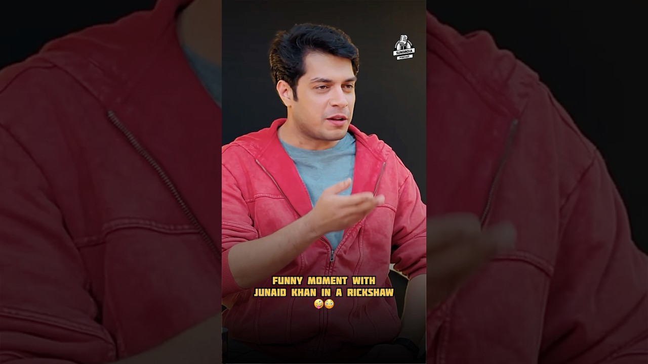 Hilarious Rickshaw Moment with Junaid Khan π€£ #AamirKhan #Bollywood