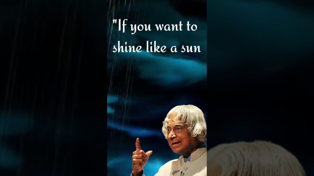 APJ Abdul Kalam Quotes on Success 🚀