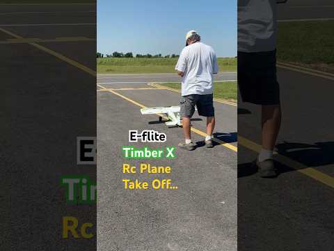 E-flite Timber X Rc Plane