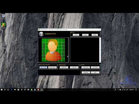 How to implement Image Steganography using Quick Stego in English