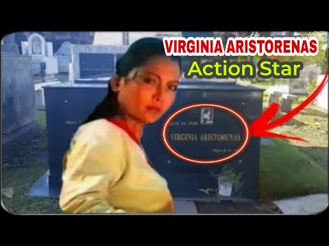 Action Star Virginia Gaerlan Aristorenas Rest at Manila Memorial Park Sucat