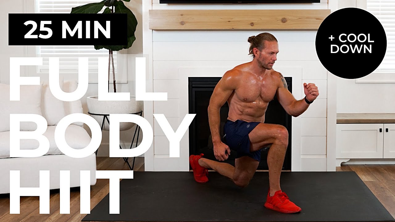25-Min Full Body HIIT Workout at Home🔥