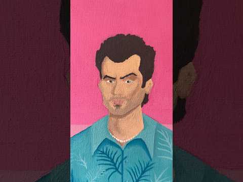 Cuadro Vice City🌴 #vicecity #arr