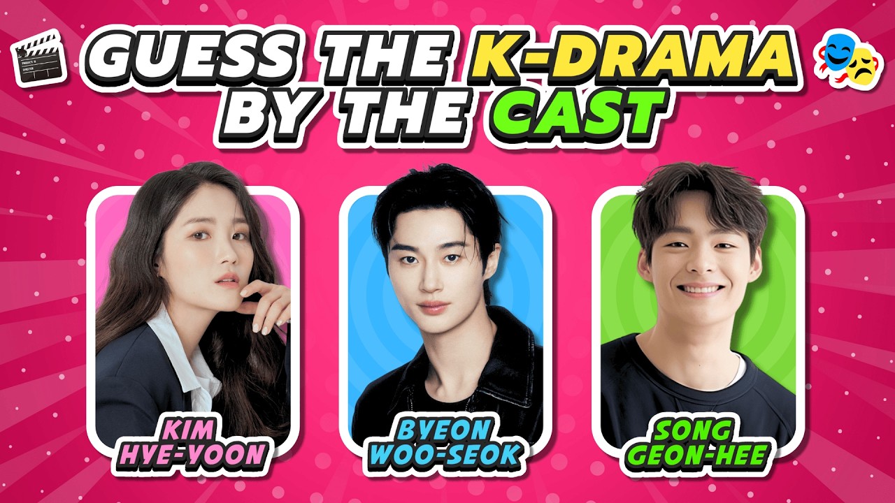 K-Drama Cast Quiz: Guess the Series 🎬