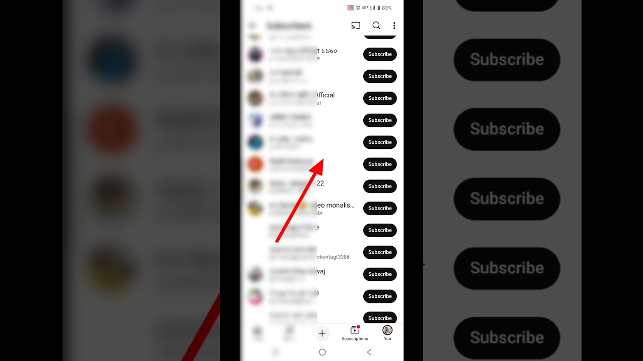 Check YouTube Subscribers on Mobile 📱