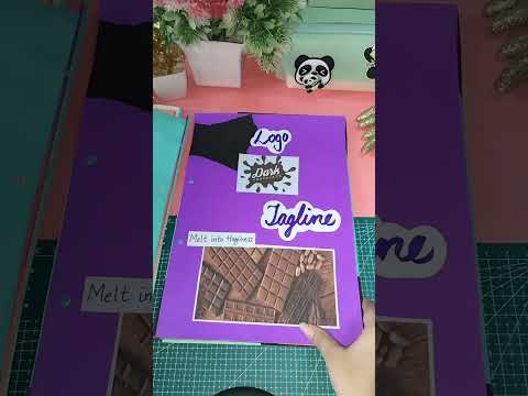 Marketing Management Project on Chocolate 🍫 #class12 #school #creativeprojects #projectfile #study