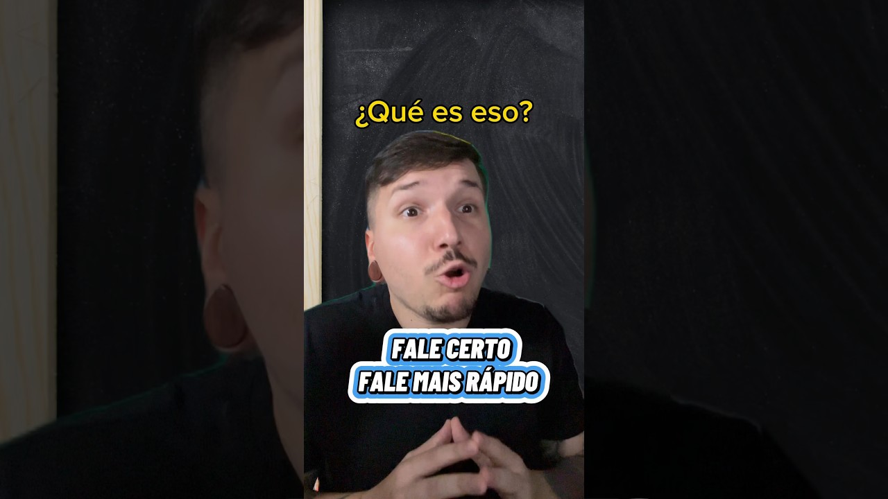 Aprenda Espanhol Rápido 🌎