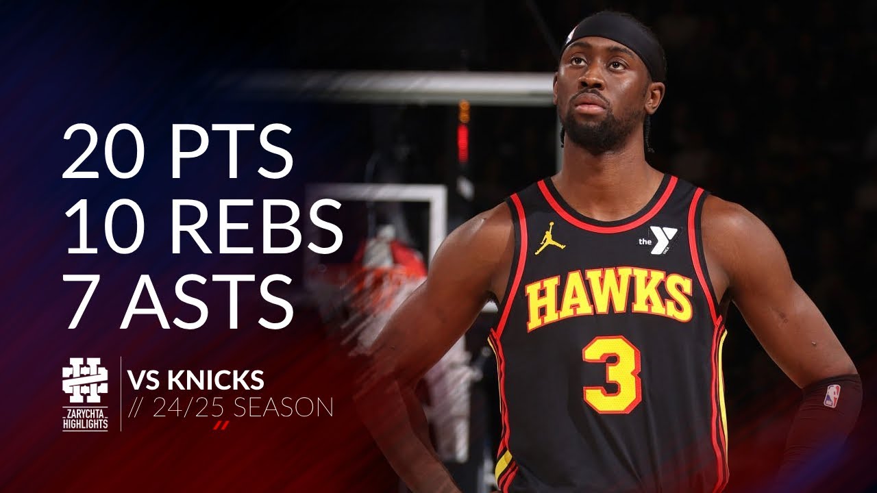 Caris LeVert Scores 20 Points vs Knicks | 24/25 Season