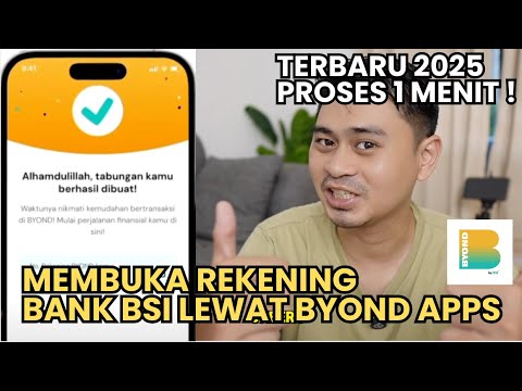 Cara Mudah Buka Rekening BSI Online & Aktivasi π