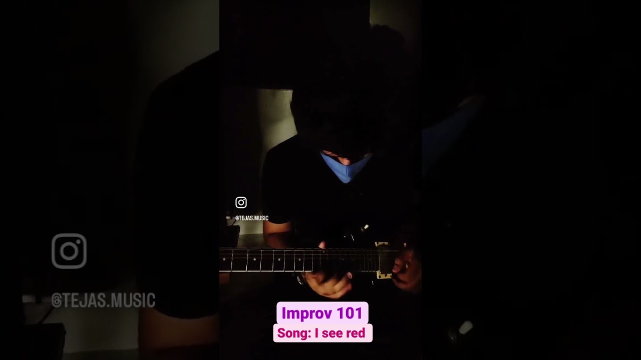 I see fretssss… #iseered #everybodylovesanoutlaw #guitarsolo #guitarcover #guitarist