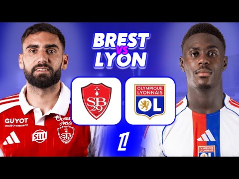 🔴 [LIVE] BREST - LYON /🔥 Le MATCH D'APRÈS pour l'OL !  - LIGUE 1 2025/26 - LIVE/DIRECT