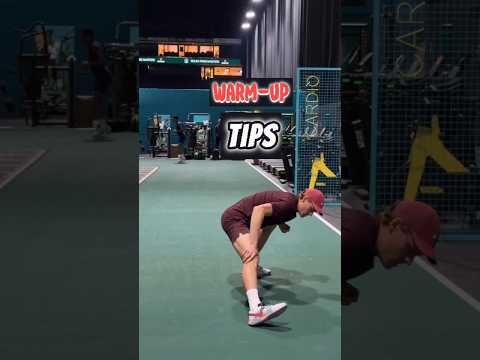 Jannik Sinner: Warm up Tips 🔥 Rolex Paris Masters 2025 #tennis #tennistraining #legday #final