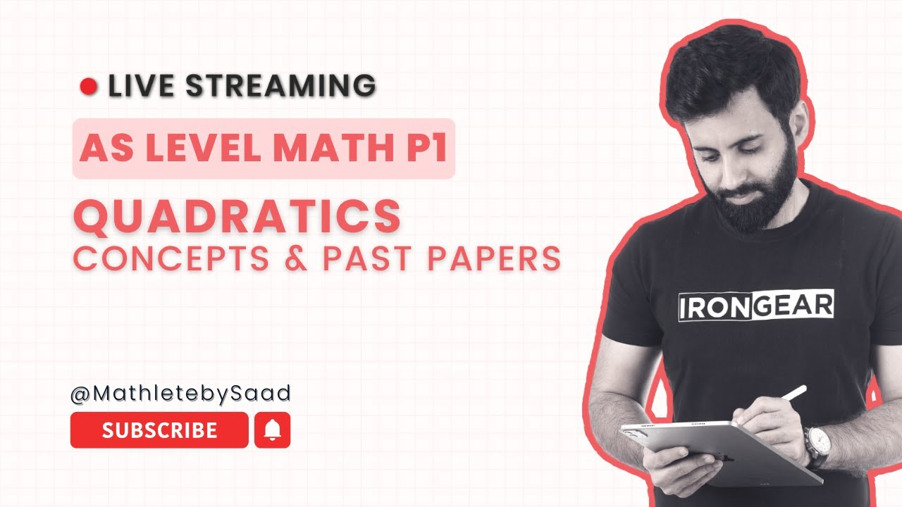 Master AS Level Math P1: Quadratics Concepts & Past Papers 📚