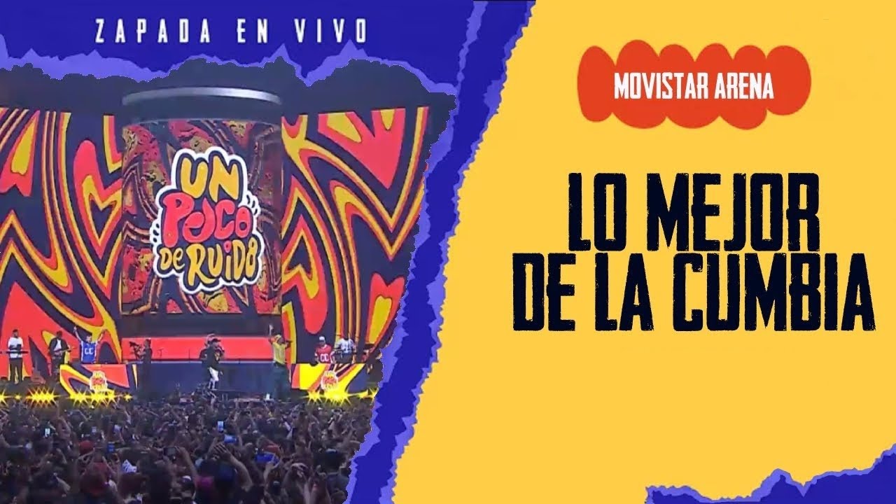 Enganchado de CUMBIA en Un Poco de Ruido en Vivo en LA GRAN ZAPADA 4