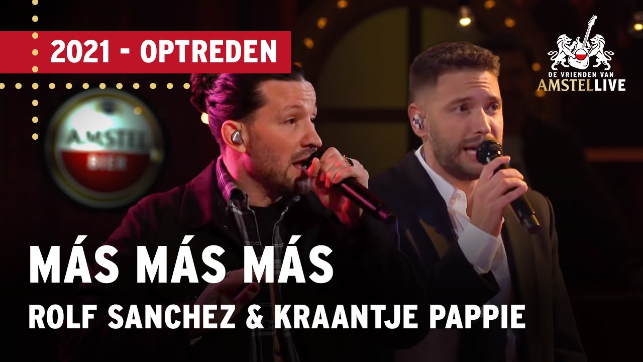 Rolf Sanchez & Kraantje Pappie Perform 'Más Más Más' at VVAL 2021