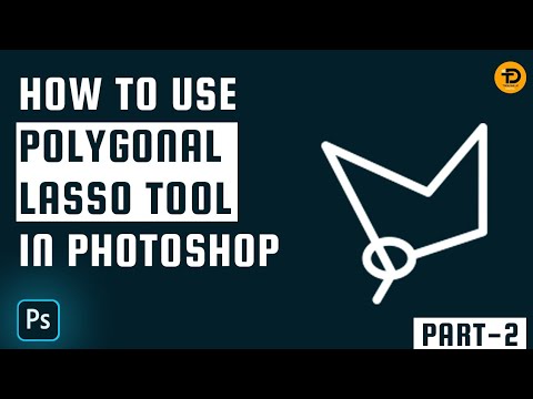 Polygonal Lasso Tool | Adobe Photoshop Tutorial For Beginners