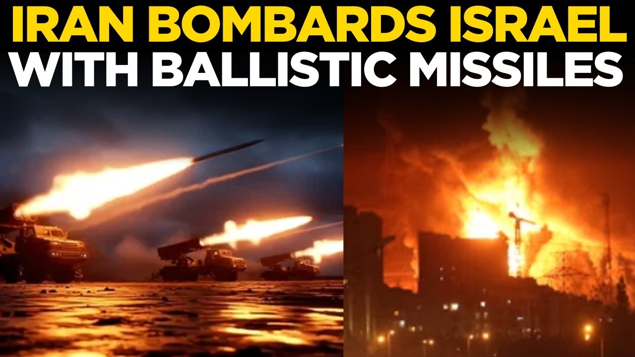 Iran Fires Ballistic Missiles at Israel 🚨