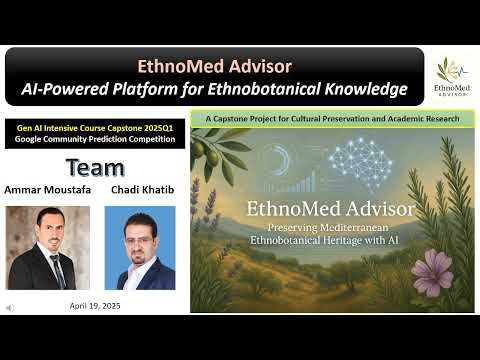 EthnoMed Advisor: Preserving Cultural Heritage with AI - Ammar & Chadi’s Capstone Project