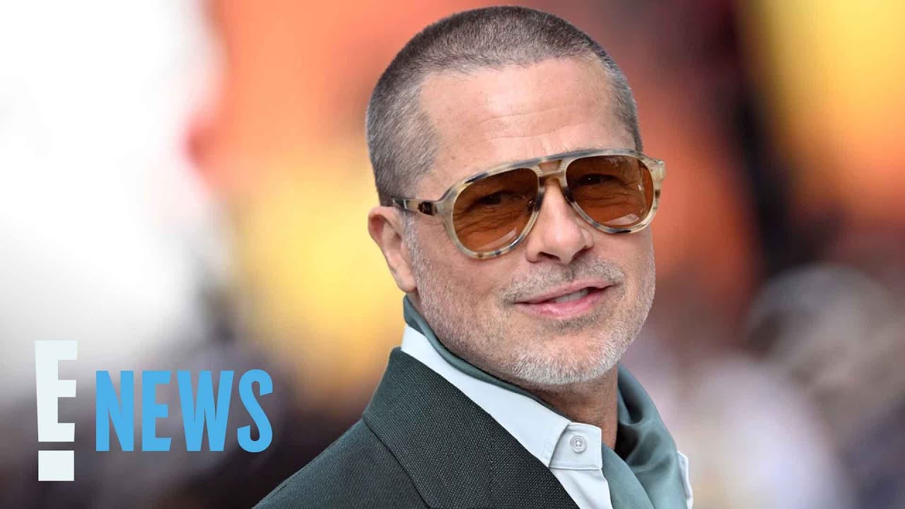 Brad Pitt Unveils New Hair Look Featuring Grey Sideburns and Long Locks
