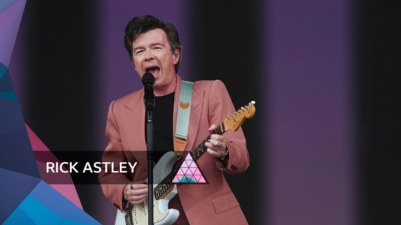 Rick Astley's 'Never Gonna Give You Up' at Glastonbury 2023 🎤