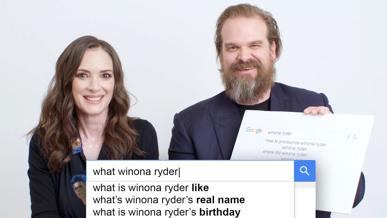 Winona Ryder & David Harbour Reveal Secrets in WIRED's Most Searched Questions 🎬