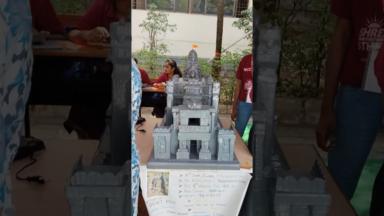 Maa fest lo Model Presentation #shorts #jntu #jntuh #fest #kranthizone #kailashtemple #viralshorts