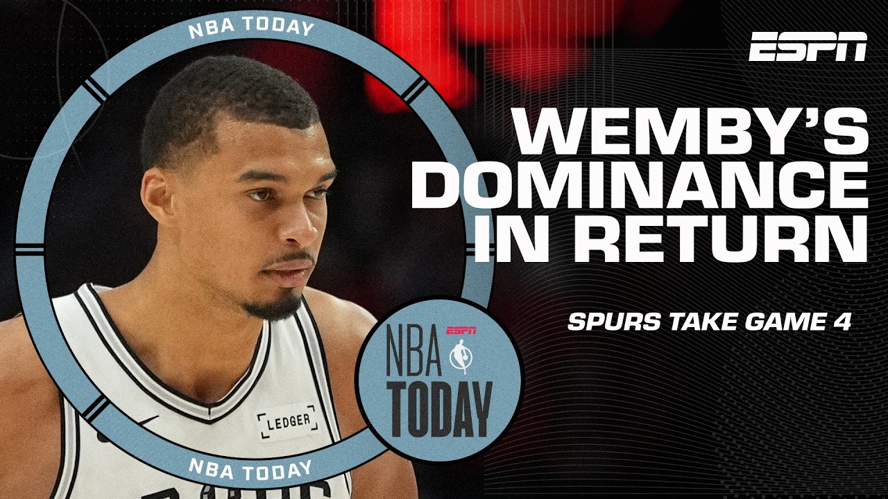 Wemby is the ULTIMATE CHEAT CODE 🎮 Dissecting the Spurs' Game 4 dominance vs. Blazers | NBA Today