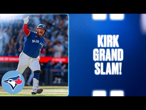 FIRST CAREER GRAND SLAM: Alejandro Kirk clears the bases in CRUCIAL AL East game!