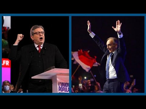Meetings politiques : Eric Zemmour et Jean-Luc Mélenchon se toisent à distance