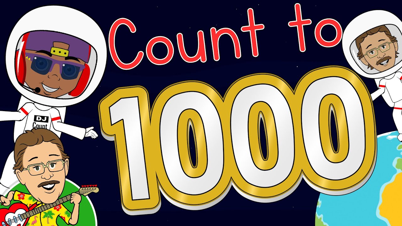 Count to 1000 with Jack Hartmann 🎉