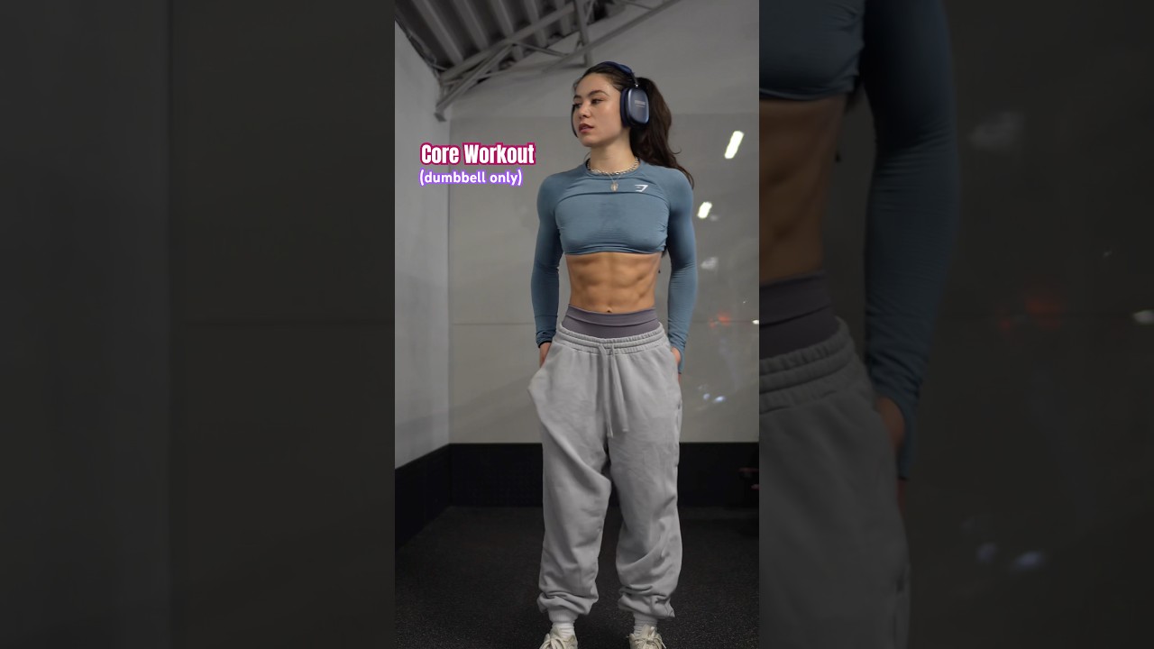 Dumbbell-Only Six Pack Core Workout | GymFit Abs Routine
