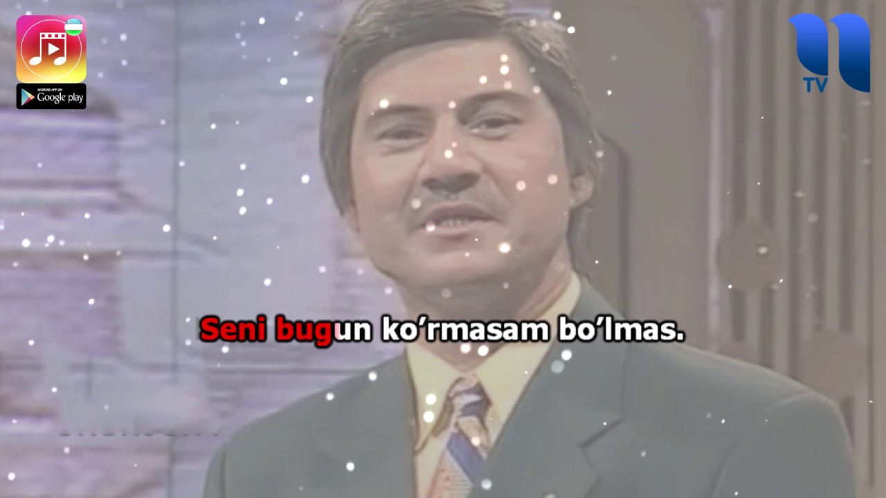 Ohunjon Madaliyev - Ko`rmasam bo`lmas Uzbek Karaoke 🎤