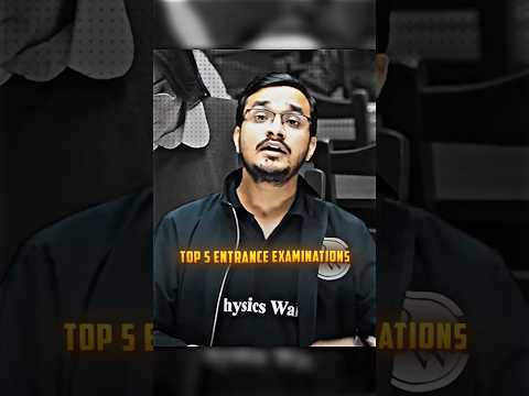 Top 5 Entrance Examinations for Engineering #shorts #engineeringcollege