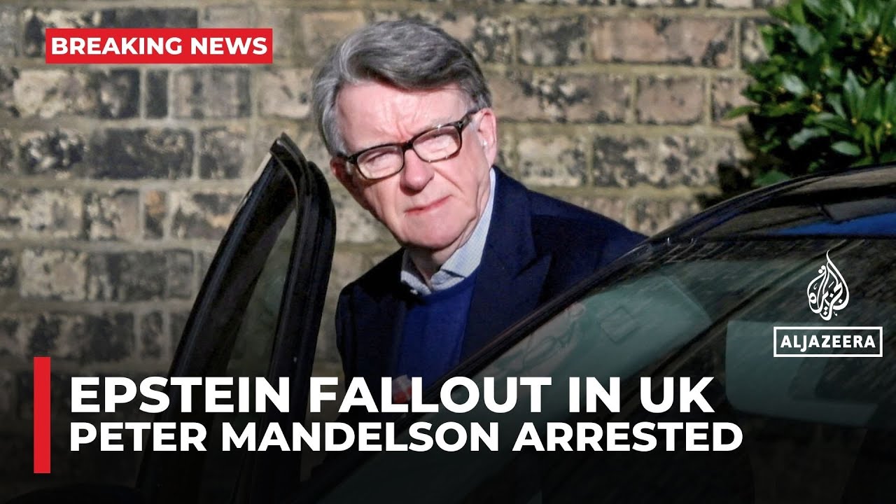 UK Police Arrest Epstein-Linked Ex-Ambassador Mandelson
