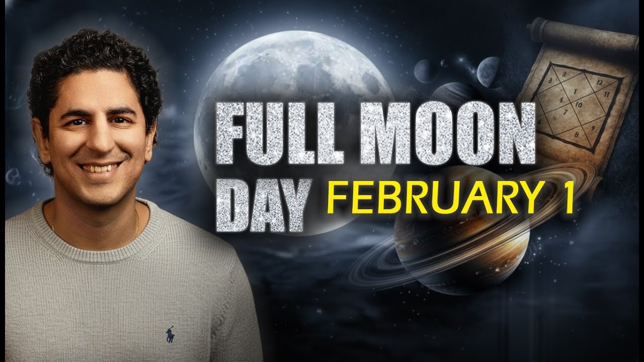 February 1, 2026 Full Moon 🌕: 5 Rituals to Release Karma