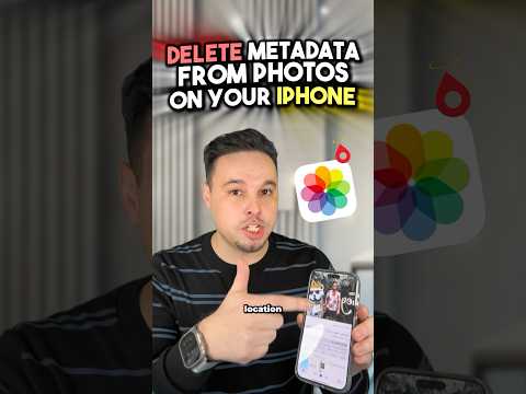 How to REMOVE LOCATION from photos on iPhone ❌📍 #iphonetips #iphoneshorts
