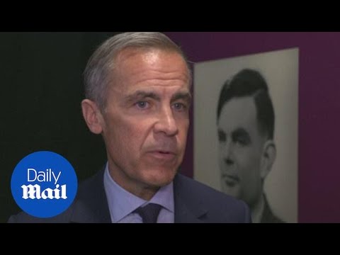 Mark Carney discusses why he chose Alan Turing for new £50 note