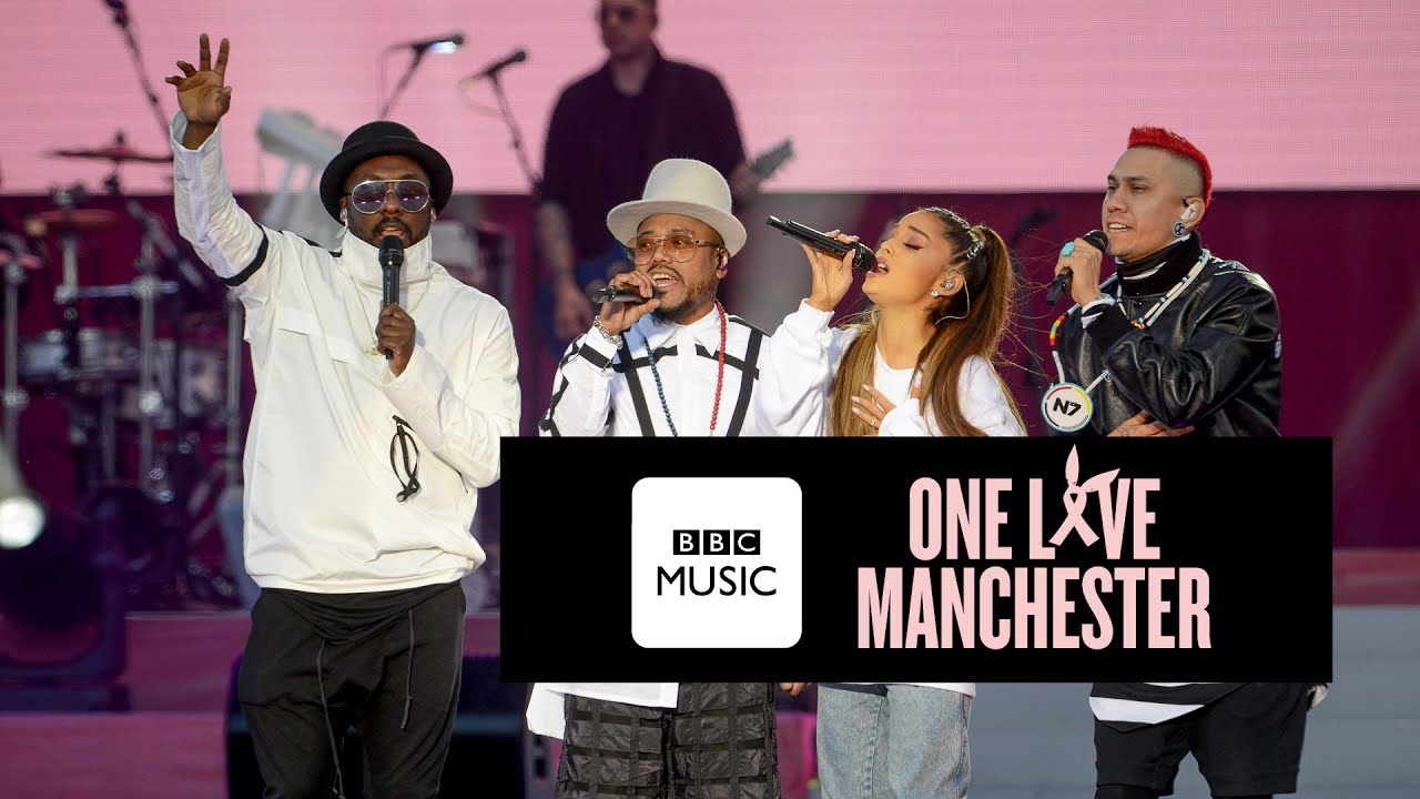 Black Eyed Peas & Ariana Grande Perform 'Where Is The Love' at One Love Manchester 🎶