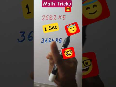 Multiplication Trick So Easy | vedic maths tricks #maths #multiplication