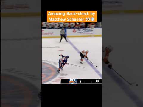 Amazing Back-check by Matthew Schaefer 👀💨