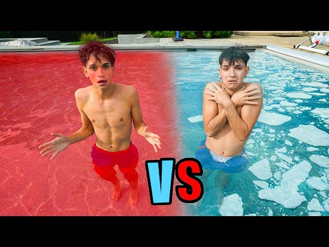 HOT vs COLD POOL Challenge!