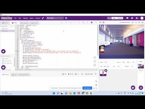 capstone project- International Bootcamp for AI, Python and Pictoblox