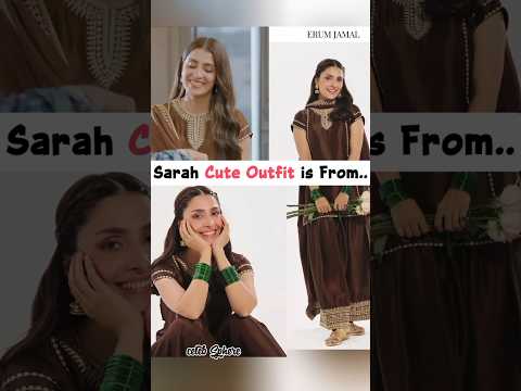 Humraaz Drama Episode 24 Sarah Cute Outfit is From|Humraaz Drama Episode 25,26,27|#humraaz#outfit