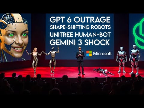AI SHOCKS Everyone This Month: GPT-6 Outrage, China’s Self-Evolving AI, Shape-Shifting Robots...
